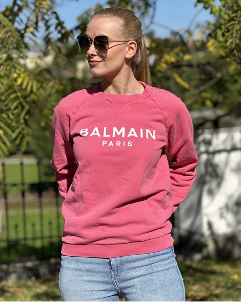 Mikina dámská Balmain růžová